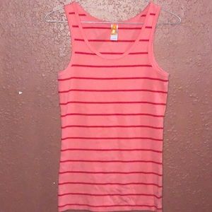 Lucy Stripped Pink Tank